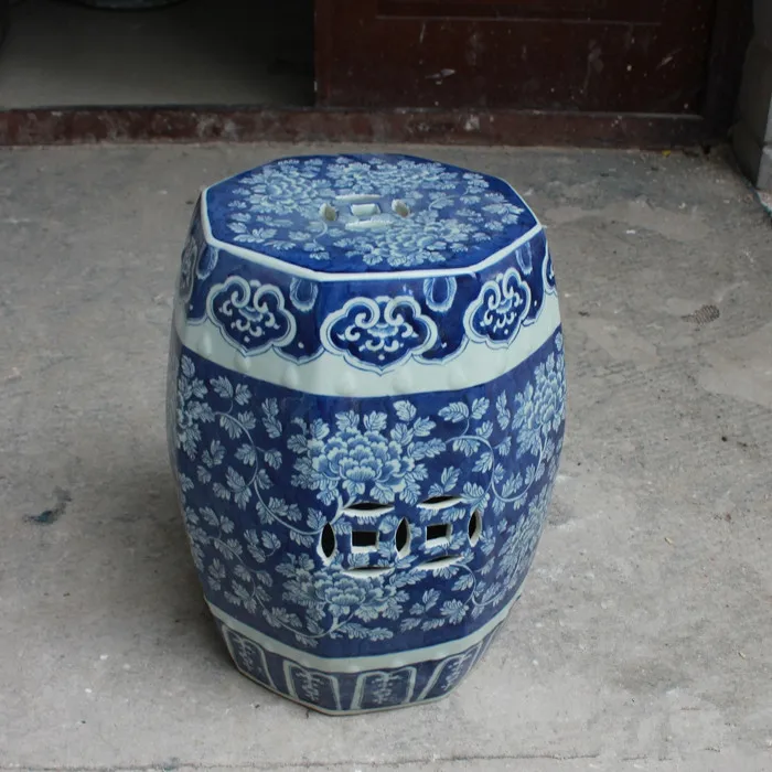  Antique Stool For Dressing Table Drum Stool Chinese Porcelain Garden Stool Ceramic jingdezhen antique chinese drum stool (2)