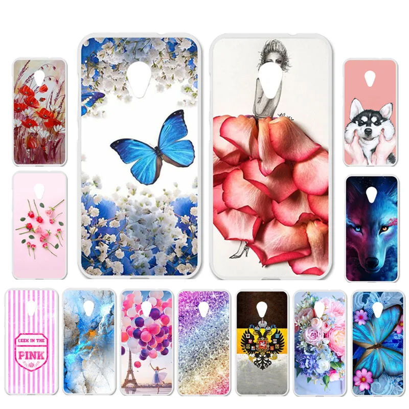 

Ojeleye DIY Patterned Silicon Case For Alcatel U5 HD Case Soft TPU Cartoon Phone Cover For Alcatel U5 HD 5047 Covers Bags