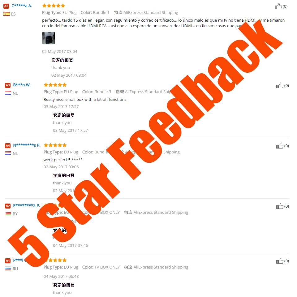 A95X-R1-5-Star-Feedback