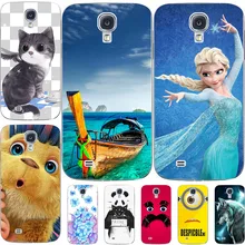 Модный мультяшный чехол для samsung Galaxy S4 I9500 I9505 GT-I9500 S4 Mini i9190 S4mini S4 Активный i9295 GT-i9295 рисунок задней крышки