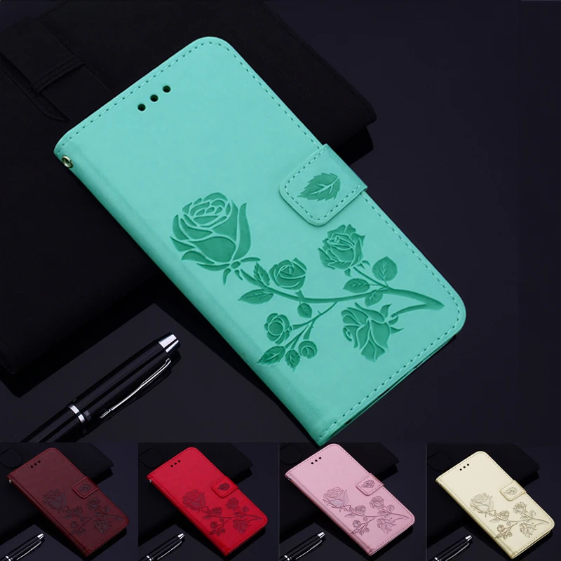 Роскошные тиснением Цветы Бумажник из искусственной кожи чехол для HOMTOM S16 книжка