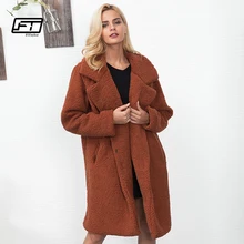 Fitaylor, новинка, женское меховое пальто, зимнее, пушистое, мохнатое, искусственный, длинное, меховое пальто, толстая, теплая куртка размера плюс, 3XL, верхняя одежда, Пеле