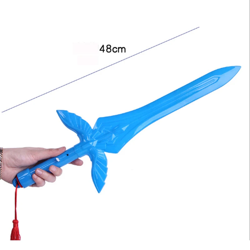 Led Light up Toys Plastic Colorful Light Sword Toys Glowing Party Favors for Kids Party Suppplies Laser Sword Christmas Toy (1)