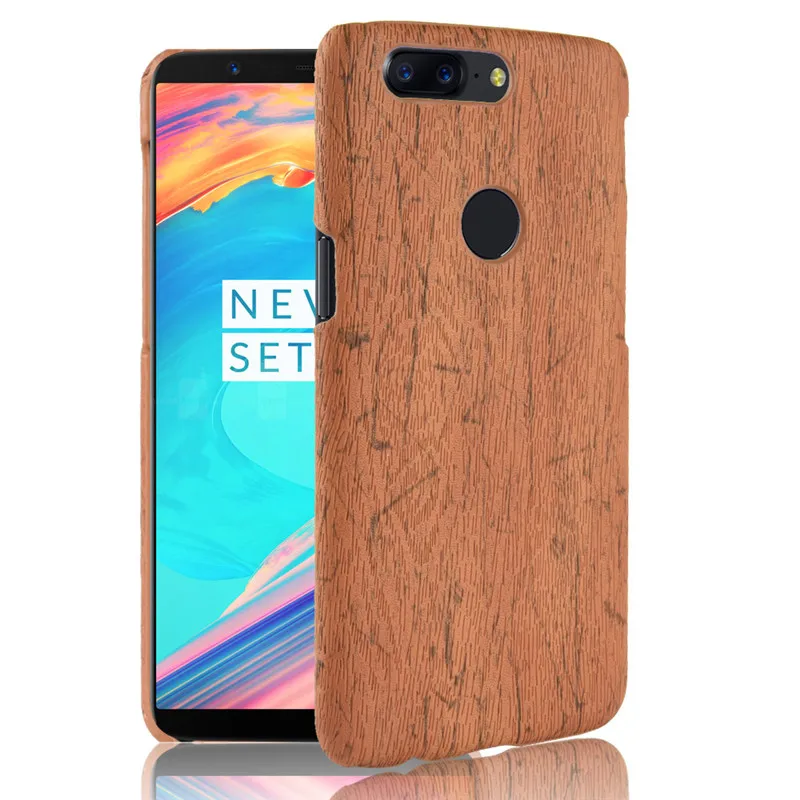 Чехол One Plus 5T Oneplus5T чехол из твердого поликарбоната с текстурой древесины и