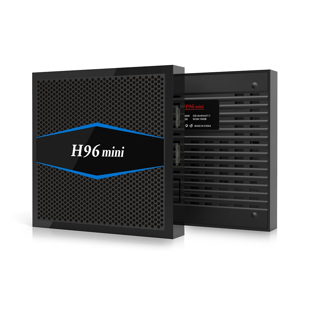 H96 Мини Смарт ТВ BOX Android 7 1 Amlogic S905W 2 Гб оперативной памяти 16 встроенной коробка BT 4 0