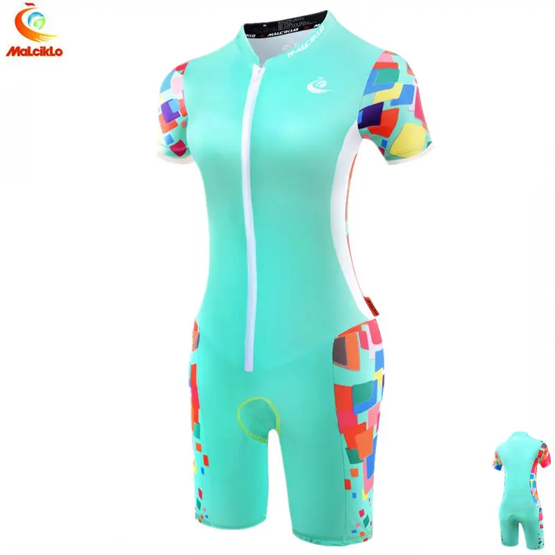 

Malciklo Sport Jumpsuit 2018 Ropa Ciclismo Maillot Cycling Jersey Women Skinsuit Bike Clothes Triathlon Suit Women