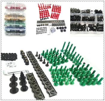

Motorcycle Fairing CNC Body Bolt Kit Screws set Nuts nut aluminum Screw For HONDA XR400MOTARD CRF250L M CRF1000L XR650R
