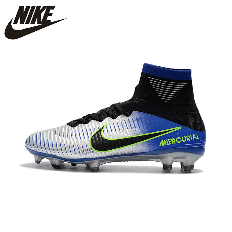 

Nike MERCURIAL SUPERFLY V AG Soccer Shoes Superfly High Ankle Football Boots Outdoor for Men 831955-002 39-45