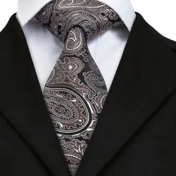 DN-1681 Здравствуйте-галстук бренда шелковые мужские галстуки Формальное Галстук 8,5 см галстуки для Для мужчин Бизнес Свадебный костюм