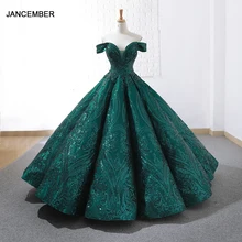 J66661 jancember Роскошные бальные платья бальное платье с открытыми плечами милое платье для девочки