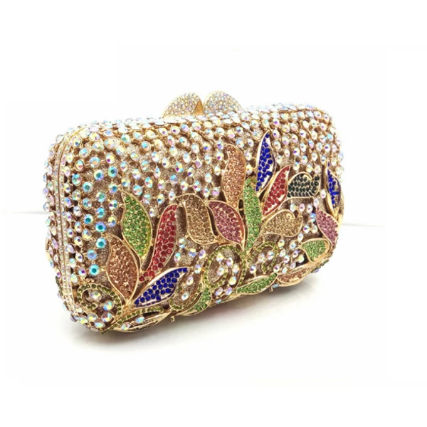 Elegant leaf print Handbag Women Evening Party Bag Luxury Wedding Bag Casual Clutch Chain Strap Women cocktail Shoulder Bags Elegant leaf print Handbag Women Evening Party Bag Luxury Wedding Bag Casual Clutch Chain Strap Women cocktail Shoulder Bags