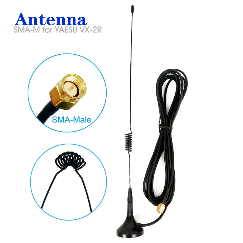 SMA-M ( SMA-Male ) UHF VHF Antenna UT-102UV 00 IMG_20170630_095841