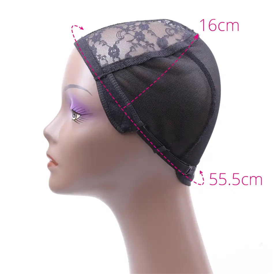 Бесклеевая Hairnets парик Кепка s для изготовления париков сетка спандекс эластичная