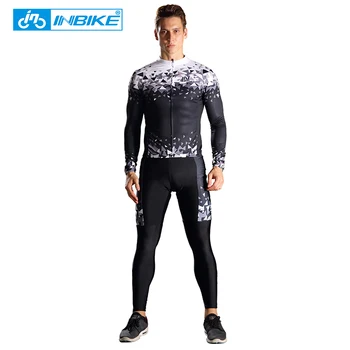 

INBIKE 2020 Sports Wear Mens Cycling Jersey Polyester Cycling Clothing Bike Shirt Summer Quick Dry Mtb Bicycle Wear Ciclismo