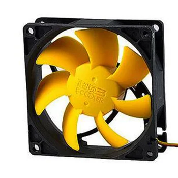 

Super strong wind 7 Cyclone leaf 80(L)x80(W)x25(H) 12 v F82Y Computer main box 8 cm ultra-quiet cooling fans Speed 1400RPM
