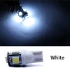 12V W5W T10 5 SMD 5050 светодиодный Авто Клиренс клиновидный купол багажник приборной панели лампы номерного знака светильник ► Фото 2/6