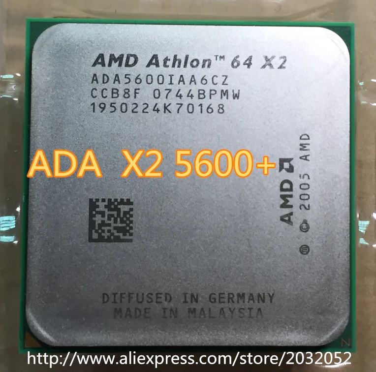 Valkuilen seksueel ik ben gelukkig Original Amd Athlon 64 X2 5600+ Cpu Processor(ada5600iaa6cz) 2.8ghz Socket  Am2 940 Pin - Cpus - AliExpress