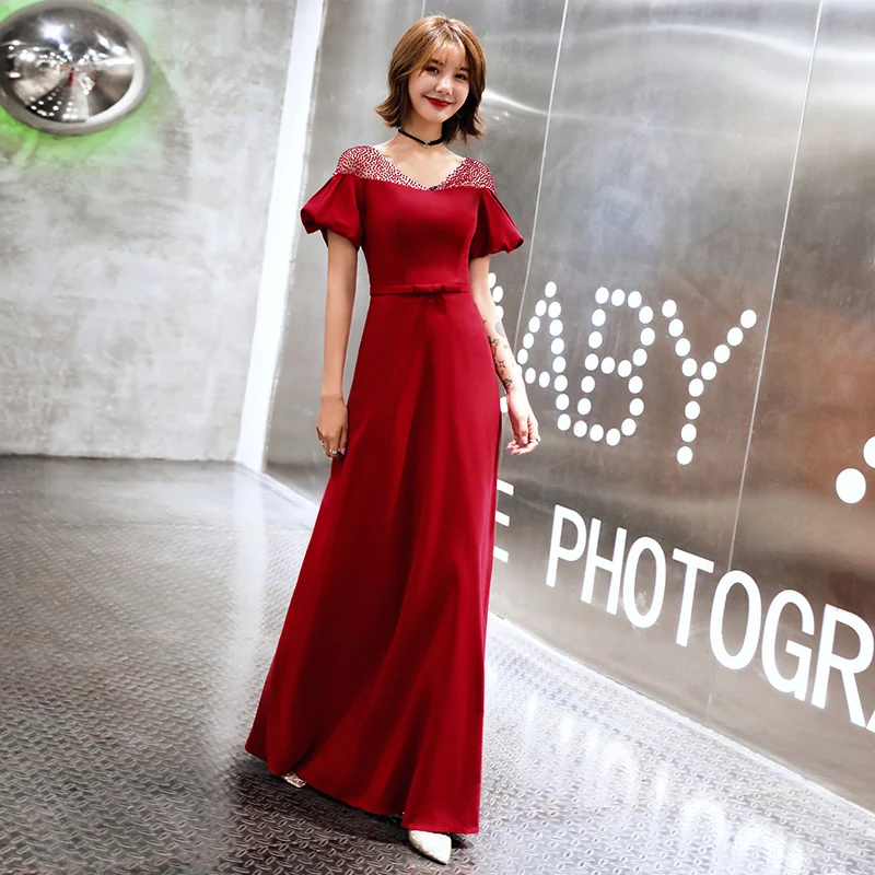 Платья подружек невесты для свадьбы Vestido с высокой талией вечернее платье Soiree