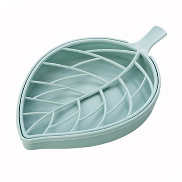 Leaf Shape Soap Box Tray Soap Holder Soap Storage Soap Container Plate
