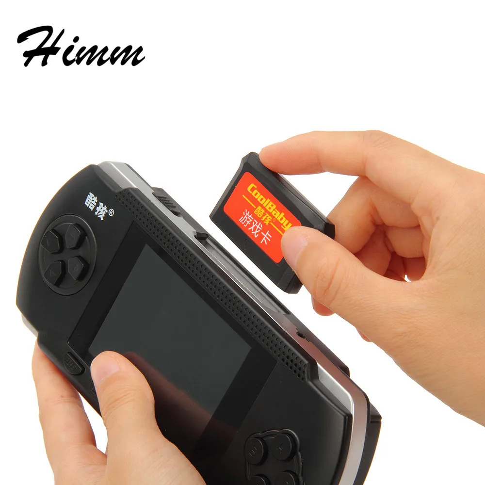 CoolBaby RS 2A Классическая Ретро игровая консоль портативная 3 25 "более 300 игр|game console