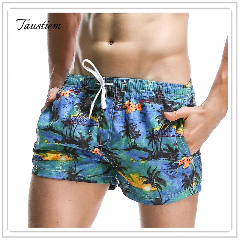 

Taustiem Brand Men's Casual Shorts Male Comfortable Sprts Slacks Pants Men Leisure Fitness Short Pants Man Home Sweatpants Short