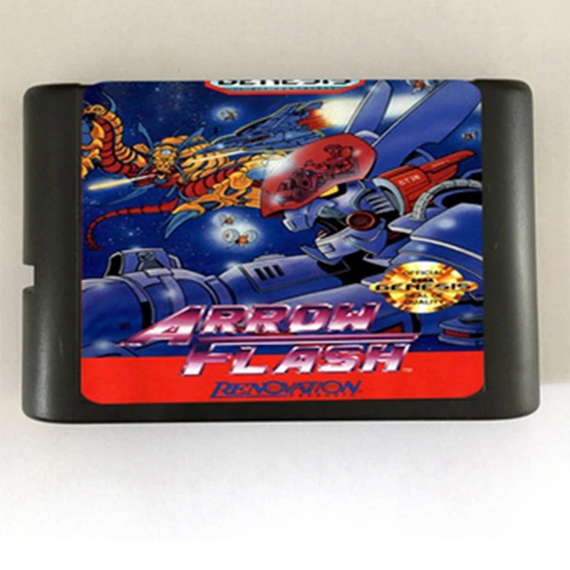 

Arrow Flash Game Cartridge Newest 16 bit Game Card For Sega Mega Drive / Genesis System