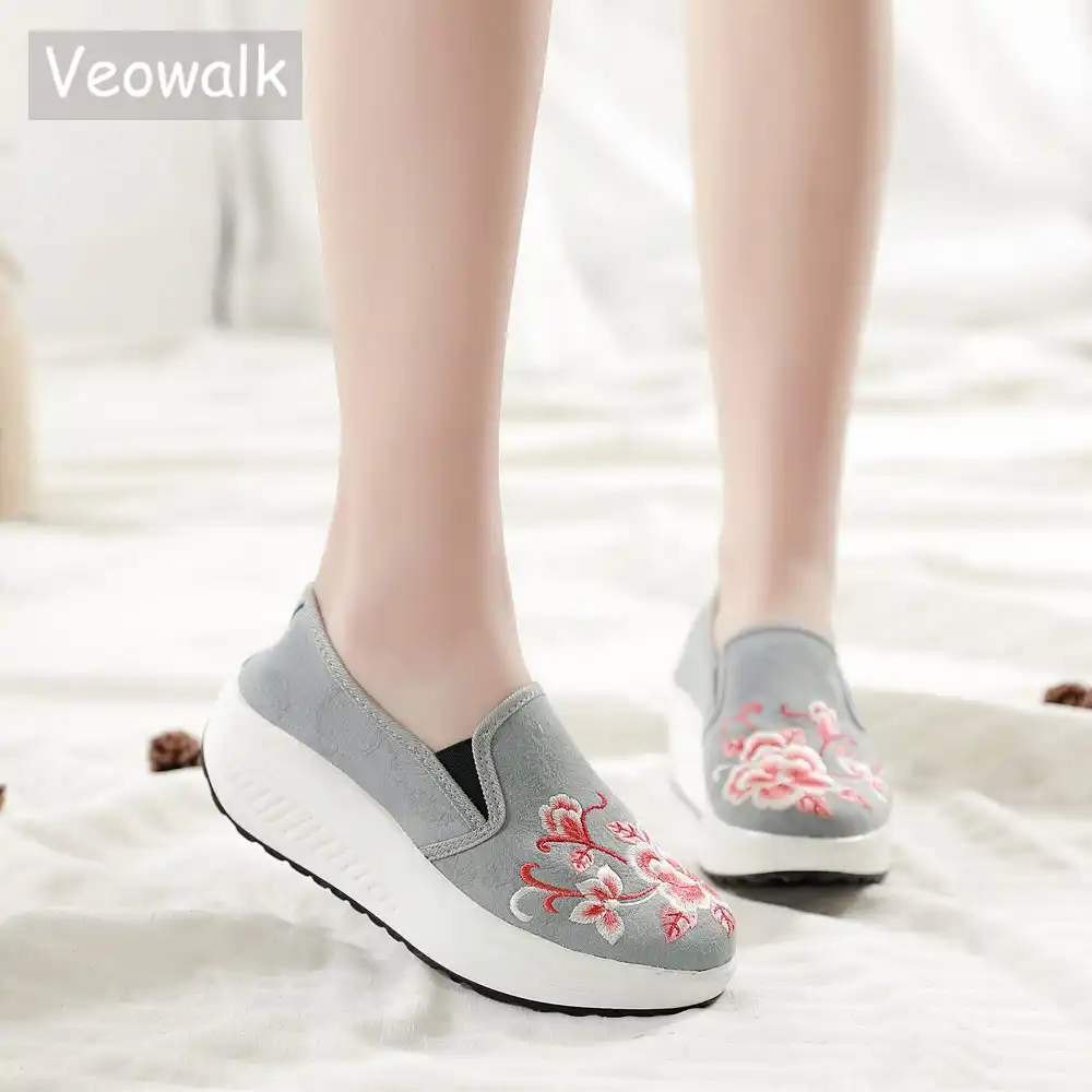 canvas slip on loafers