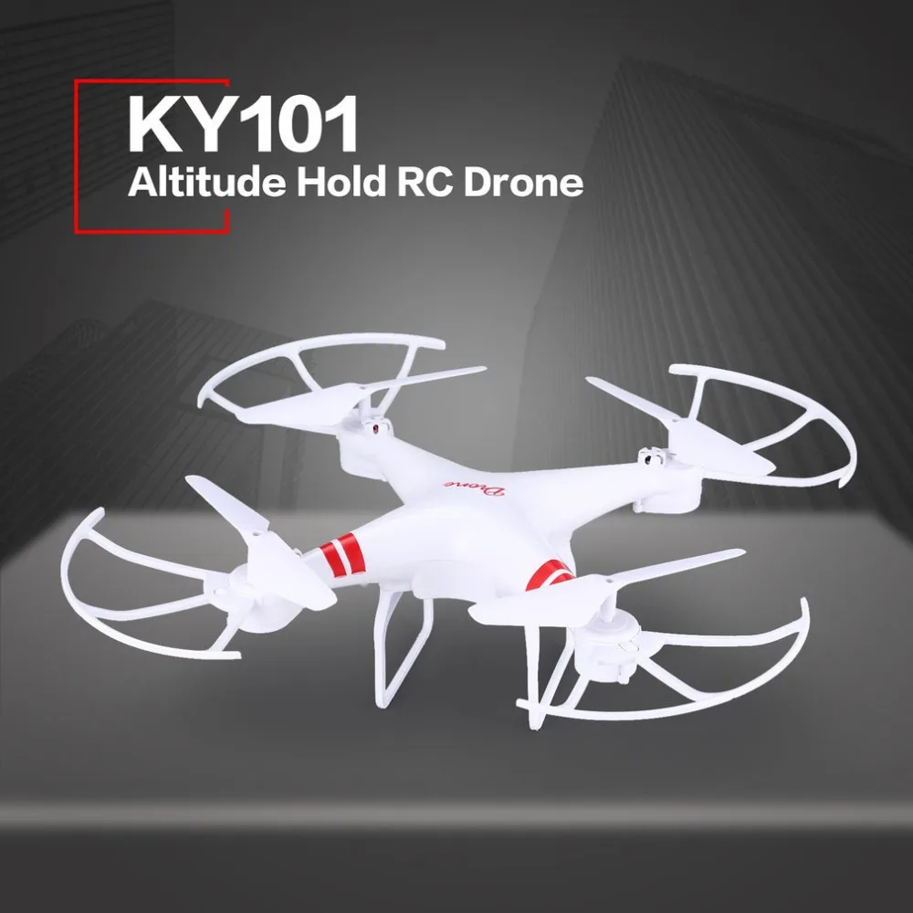 KY101 высота удержания Дрон Безголовый режим 3D переворачивает один ключ возврата снять/посадка зависания H/L скорость переключатель RC Quadcopter