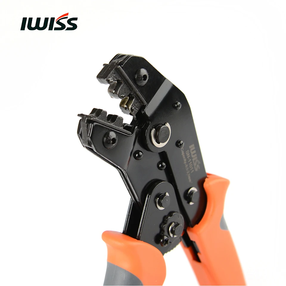 IWISS-SN-11011-Crimping-Pliers-Hand-Crimper-Tools-Crimp-Range-0.5-2.5mm2-20-14AWG