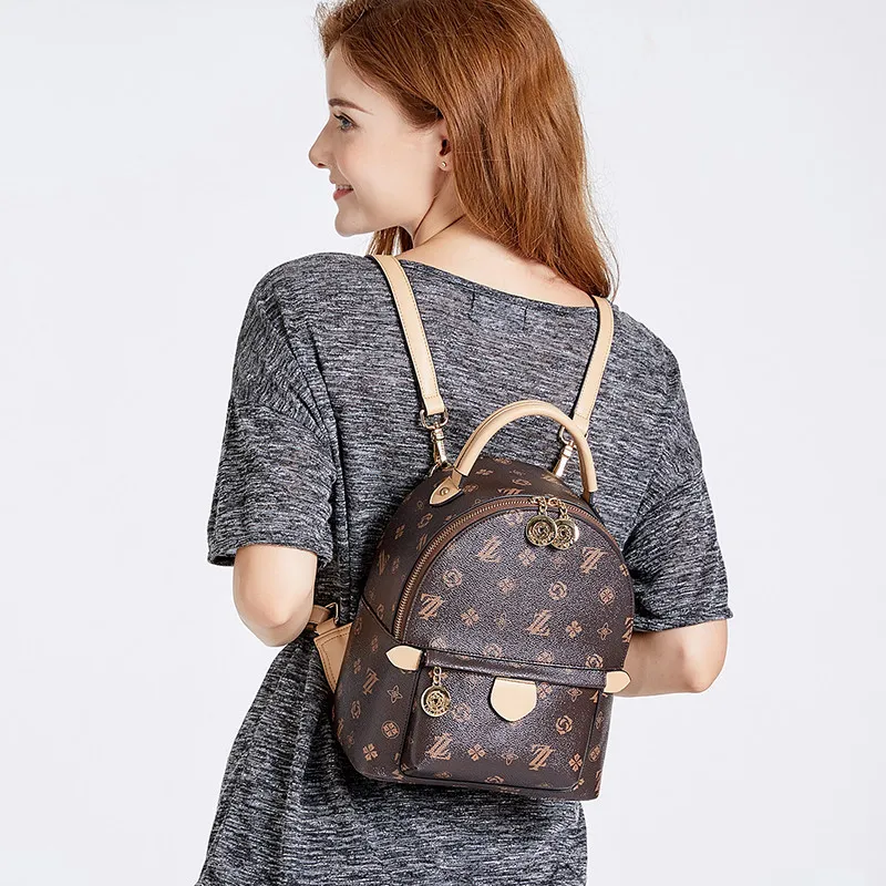 Backpacks For Women 2019 New Pu Leather Sweet Girl Mini Backpack School Students Bags Luxury Brand Bag Female Travel Flower Bags Backpacks For Women 2019 New Pu Leather Sweet Girl Mini Backpack School Students Bags Luxury Brand Bag Female Travel Flower Bags