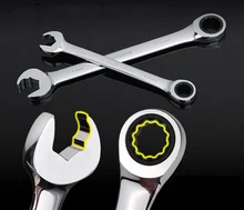 8-19mm Special Opening CR-V Ratchet Combination Wrenches Set Spanner Hand Tools for Car Repair Anti-slip Spanner Set mainpoint 7pcs 10pcs ratchet wrenches kit double end 8 19mm combination cr v ratcheting socket spanner wrench hand tools sets