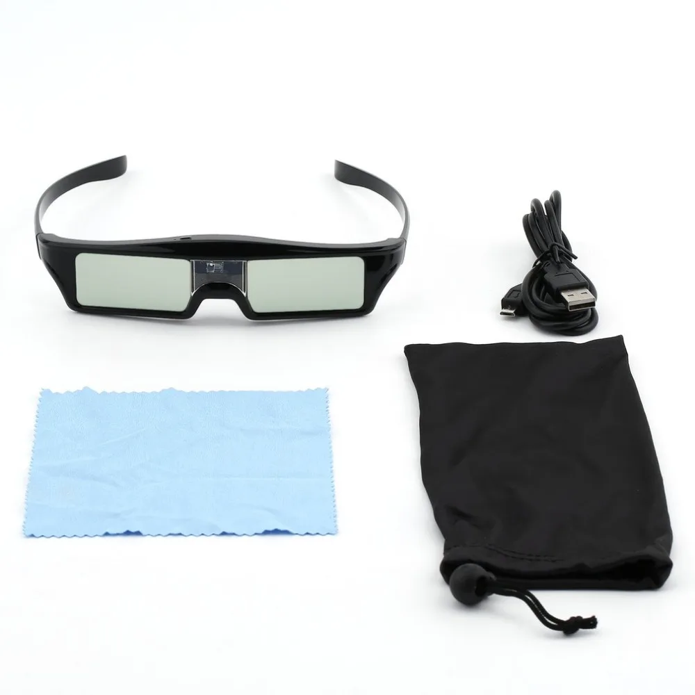 Новые 3D ИК активные очки затвора для BenQ W1070 W700 W710ST DLP-Link проектор Горячая Акция
