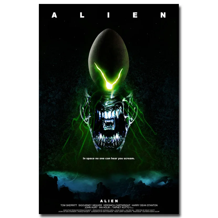 Alien vs Predator 3 Movie Art Silk Fabric Poster Print 13x20 inch Wall