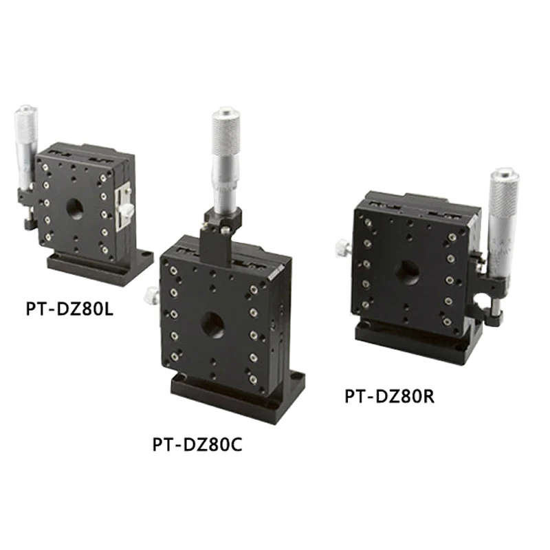 PT-DZ80 manual lifting platform Z-axis differential head up and down stroke ±12.5 mm work surface 80*80mm | Инструменты