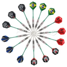 3 шт./компл. дротики со стальными наконечниками из нержавеющей стали с алюминиевыми алюминиевые валы