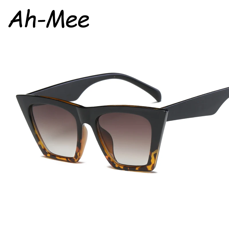 

Cat Eye Sunglasses Women Luxury Brand Designer Elegant Oversize PC Frame Gradient Candy Sunglasses de sol feminino UV400