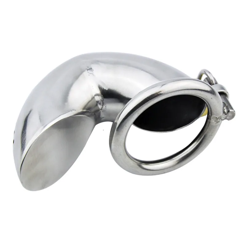 Stainless Steel Male Chastity Device,Cock Cage,Chastity Belt,Penis Rings Sleeve,Virginity Lock,Adult Game BDSM Sex Toys For Man