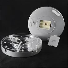 30 шт./лот 100 м дистанционный Радиочастотный пульт дистанционного управления перезаряжаемый разноцветный светодиодный светильник под столом для Свадебные украшения