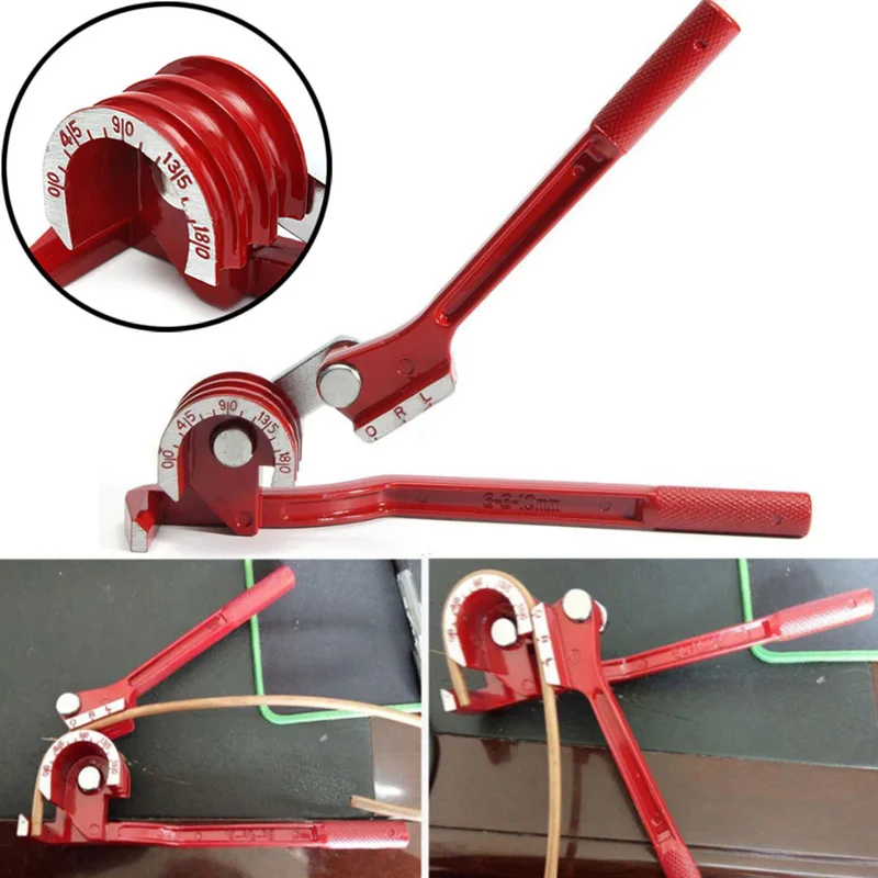 

3 in 1 180 degeer Aluminum Alloy Pipe Bending Tool Heavy Duty Tube Bender Pipe Tubing Bender Curving Pliers Brake Fuel Line