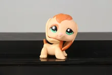 Lovely Pet Collection LPS Figure Toy Beagle Dog Green Eyes Ultra Rare LPS 1664 Nice Gift