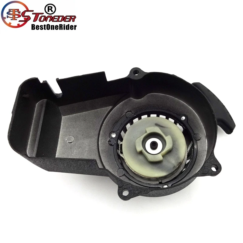 STONEDER Minimoto Easy Recoil Pull Starter For 47cc 49cc Engine Pocket Bike Mini Moto Dirt Bike Kids ATV Quad 2 Stroke