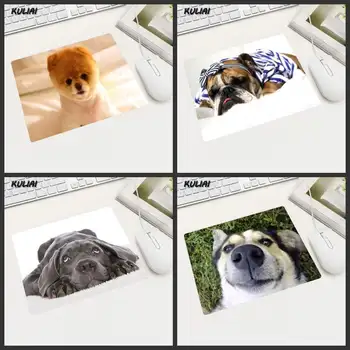 

XGZ Cute Dog Wallpaper Expression Rectangle Mouse Pad Desktop Decoration Pad Office Computer Notebook Mouse Mats for Csgo Cf