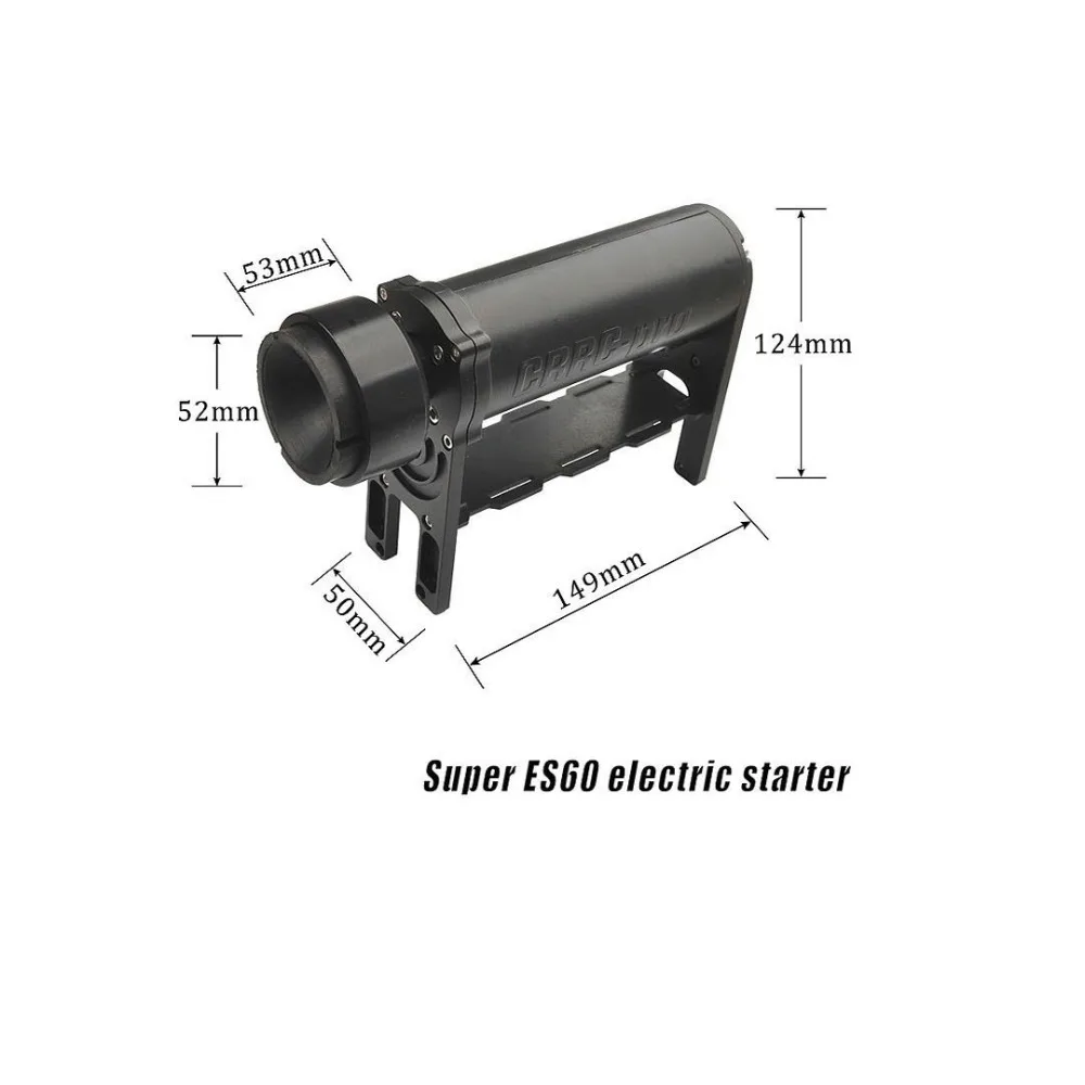 

1 Piece ES60 Electric Starter for 15CC~62CC Gasoline Engines RC Gas Nitro Airplane