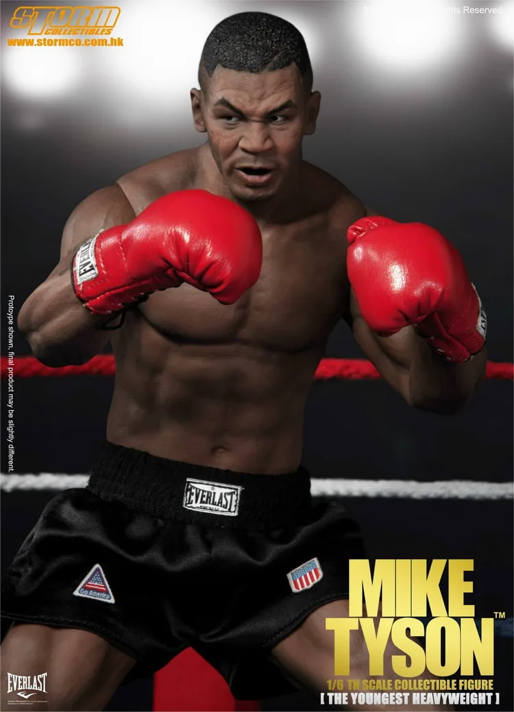 Игрушки от Storm 1/6 самые маленькие тяжеловесные майка Tyson нормальная версия Спорт verion двойная голова Scuplt фигурка новая коробка