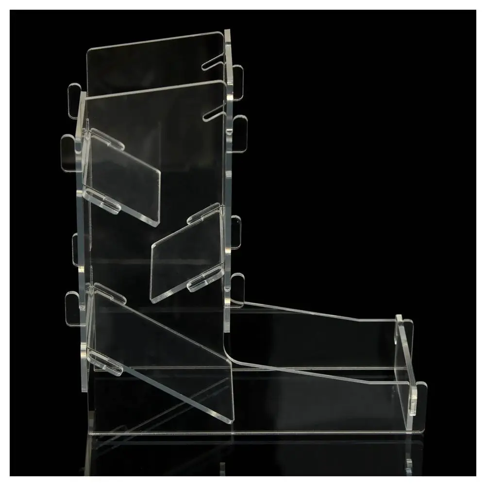 

Acrylic Transparent Prism Gaming Dice Towers Toy DIY Board Game 175X155X62mm