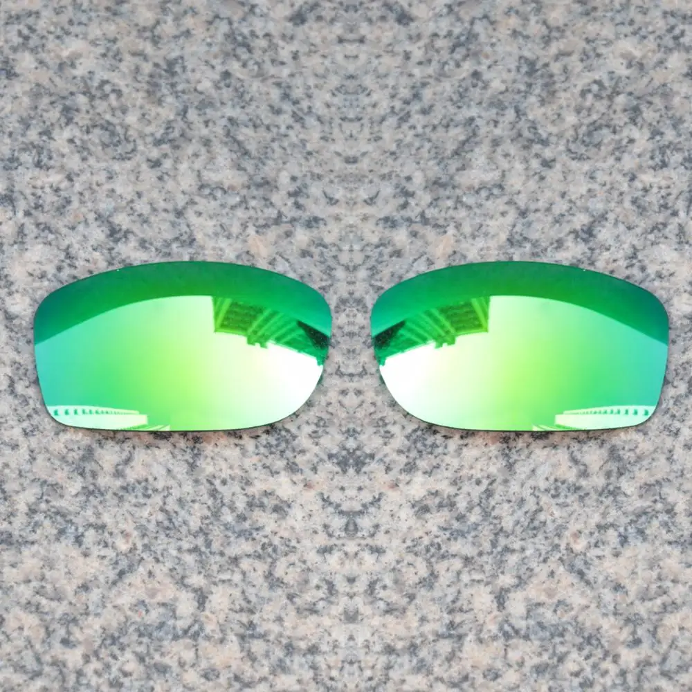 

Wholesale E.O.S Polarized Enhanced Replacement Lenses for Oakley Fives Squared Sunglasses - Emerald Green Polarized Mirror