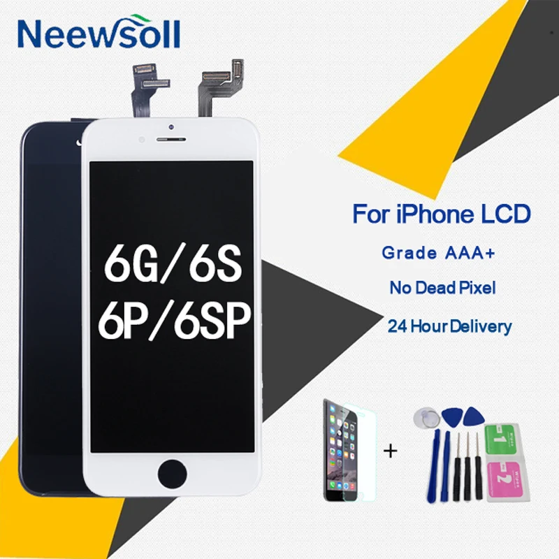 

Grade AAA+ LCD Display For iPhone 6 6S Plus LCD Screen Replacement With 3D Force Touch Screen Digitizer Assembly Display