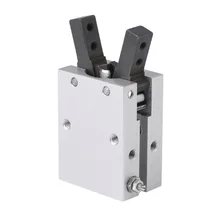 SMC type pneumatic finger cylinder double acting air gripper angular style fulcrum opening and closing type MHC2-10D,16D,20D,25D SMC type pneumatic finger cylinder double acting air gripper angular style fulcrum opening and closing type MHC2-10D,16D,20D,25D