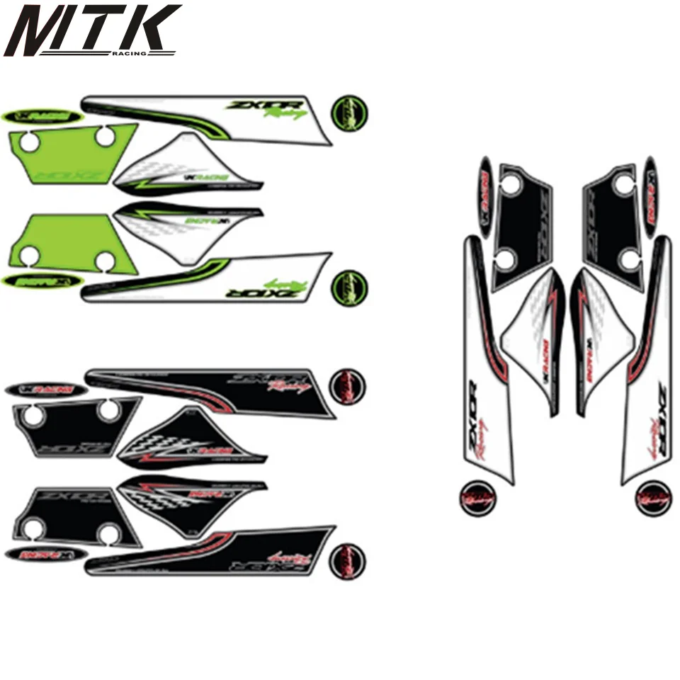 

MTKRACING Motorcycle sticker rear rectification plate number plate 3D gel protector for KAWASAKI ZX10R ZX 10R zx-10r 2011