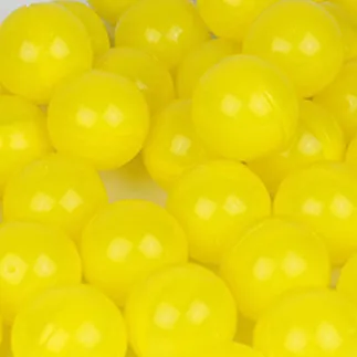 HUIESON 50 шт./упак. красочные окружающую среду для пинг-понга маленького ребенка ПВХ шары для лотерейный игровой рекламы 40 мм Диаметр шарики - Цвет: Yellow